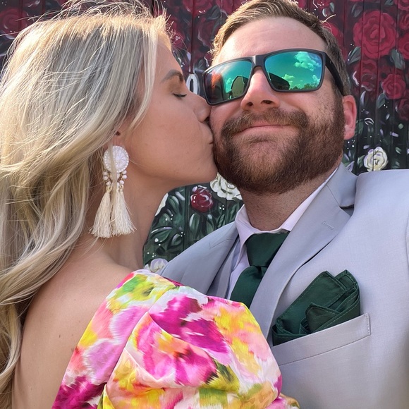 Adelyn Rae Pink and Yellow Floral Maxi Dress - Picture 5 of 5